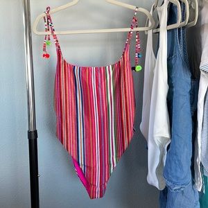 Bright & Fun one piece swimsuit.